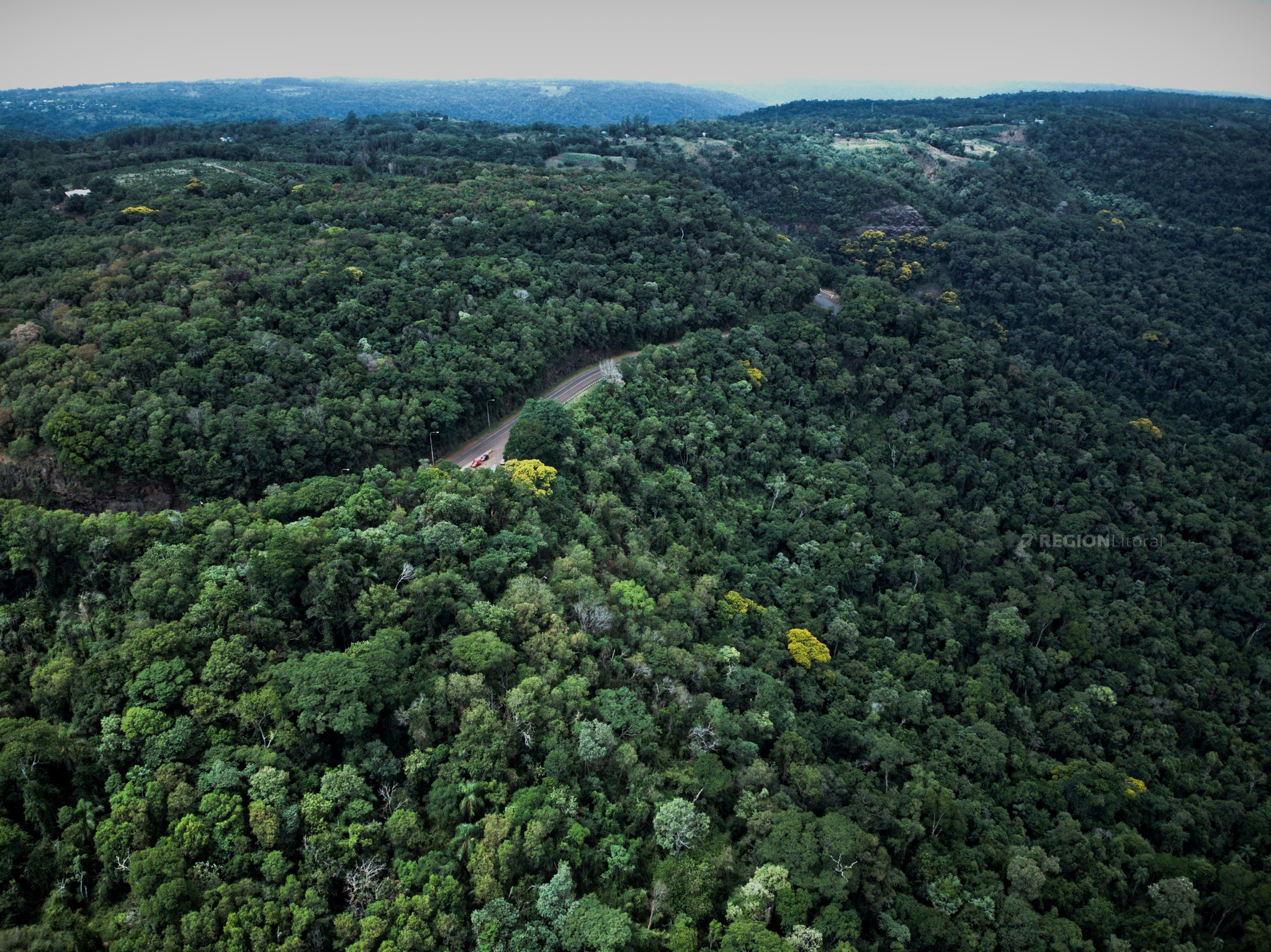 Paisagem rural e acesso regional em Misiones